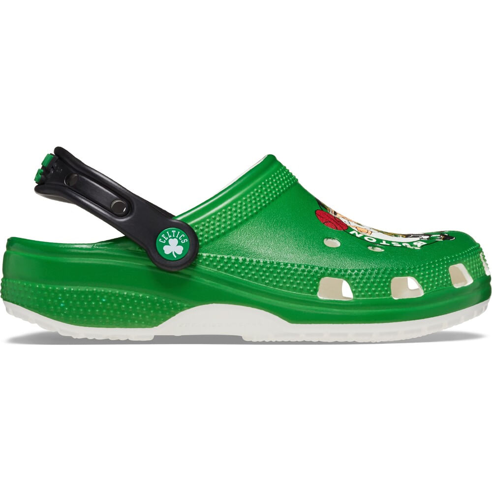 Sandália Crocs Classic NBA Boston Celtics Clog White 34