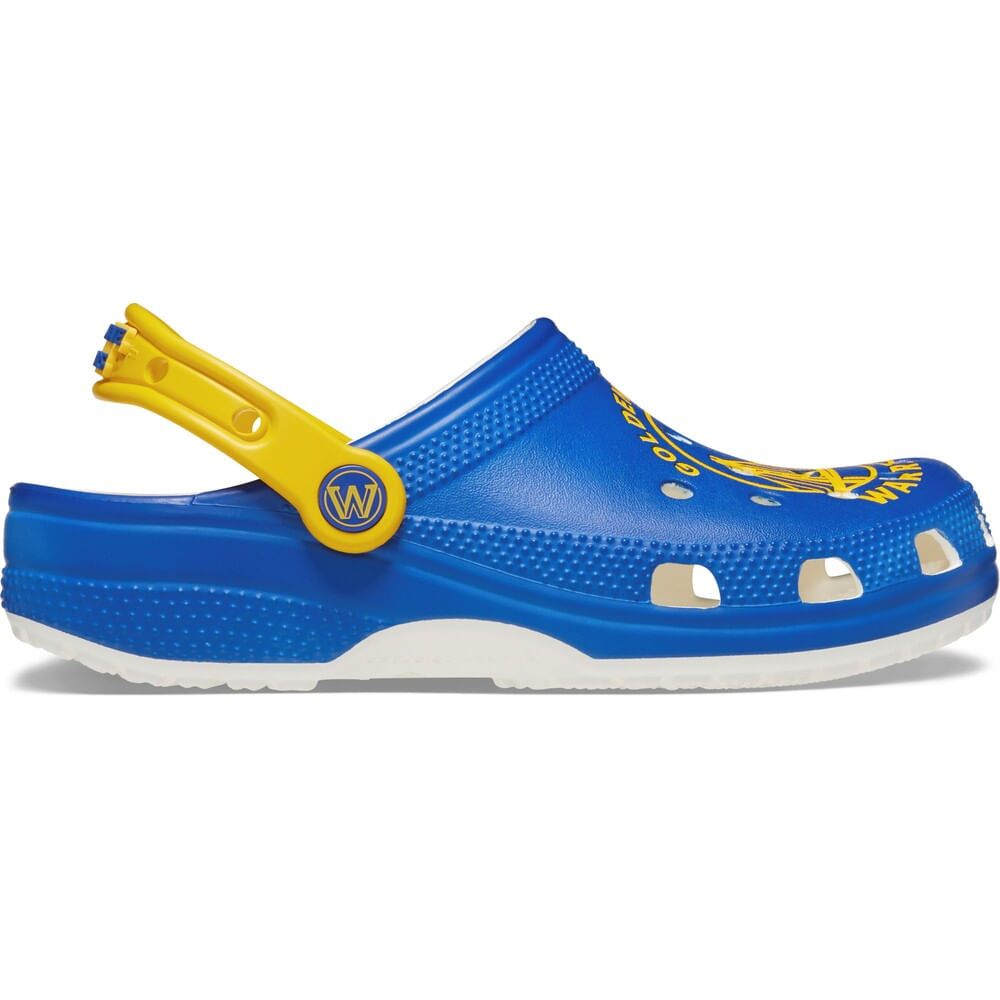 Sandália Crocs Classic NBA GS Warriors Clog White 39