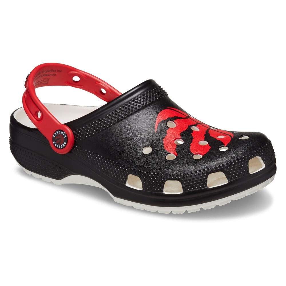 Sandália Crocs Classic NBA TORONTO RAPTORS Clog WHITE