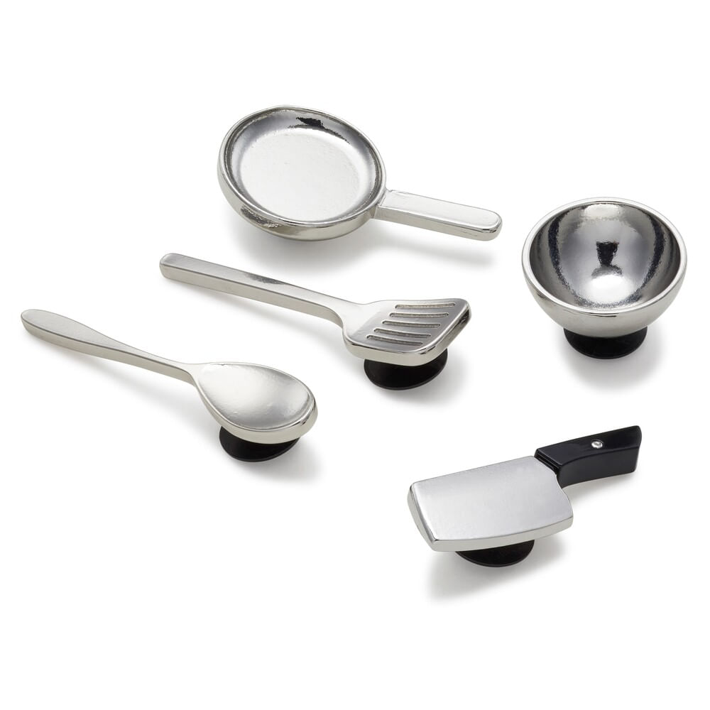 Jibbitz™ Arsenal de Chefs Pack com 5 Peças Unico