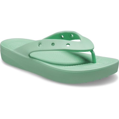 Chinelo Crocs Classic Platform Flip