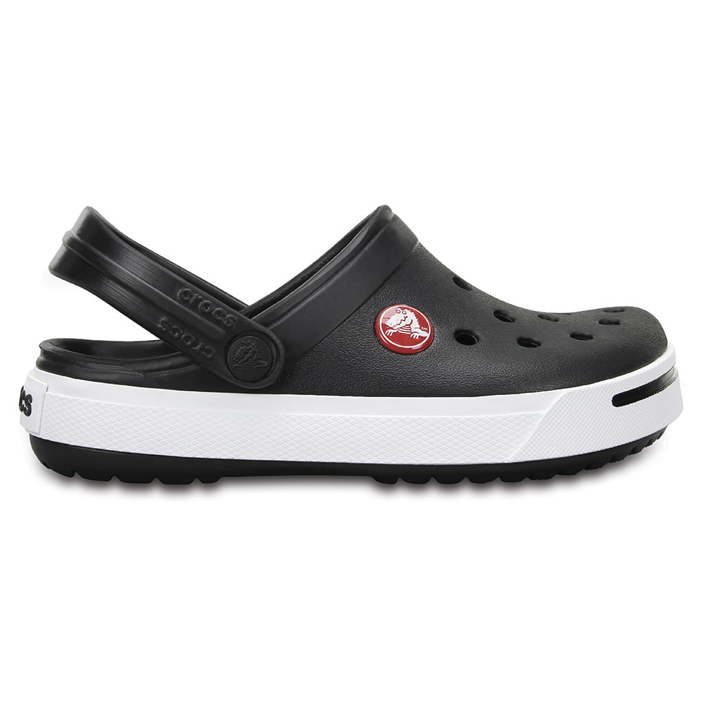 Sandália Crocs Crocband™ Clog Infantil BLACK/WHITE 22/23