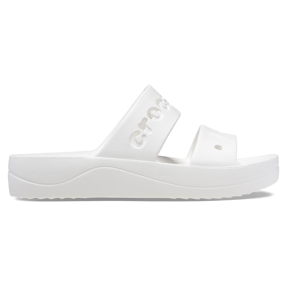 Sandália Crocs Baya Platform Sandal WHITE 35