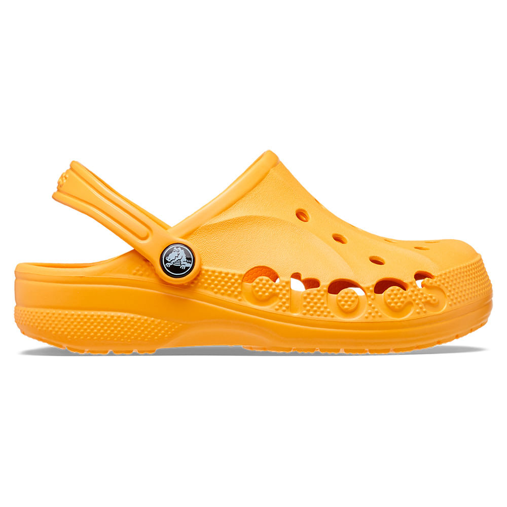 Sandália Crocs Baya Clog Juvenil ORANGE SORBET 22