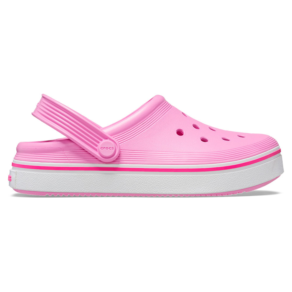 Sandália Crocs Crocband™ Clean Clog Infantil TAFFY PINK 22