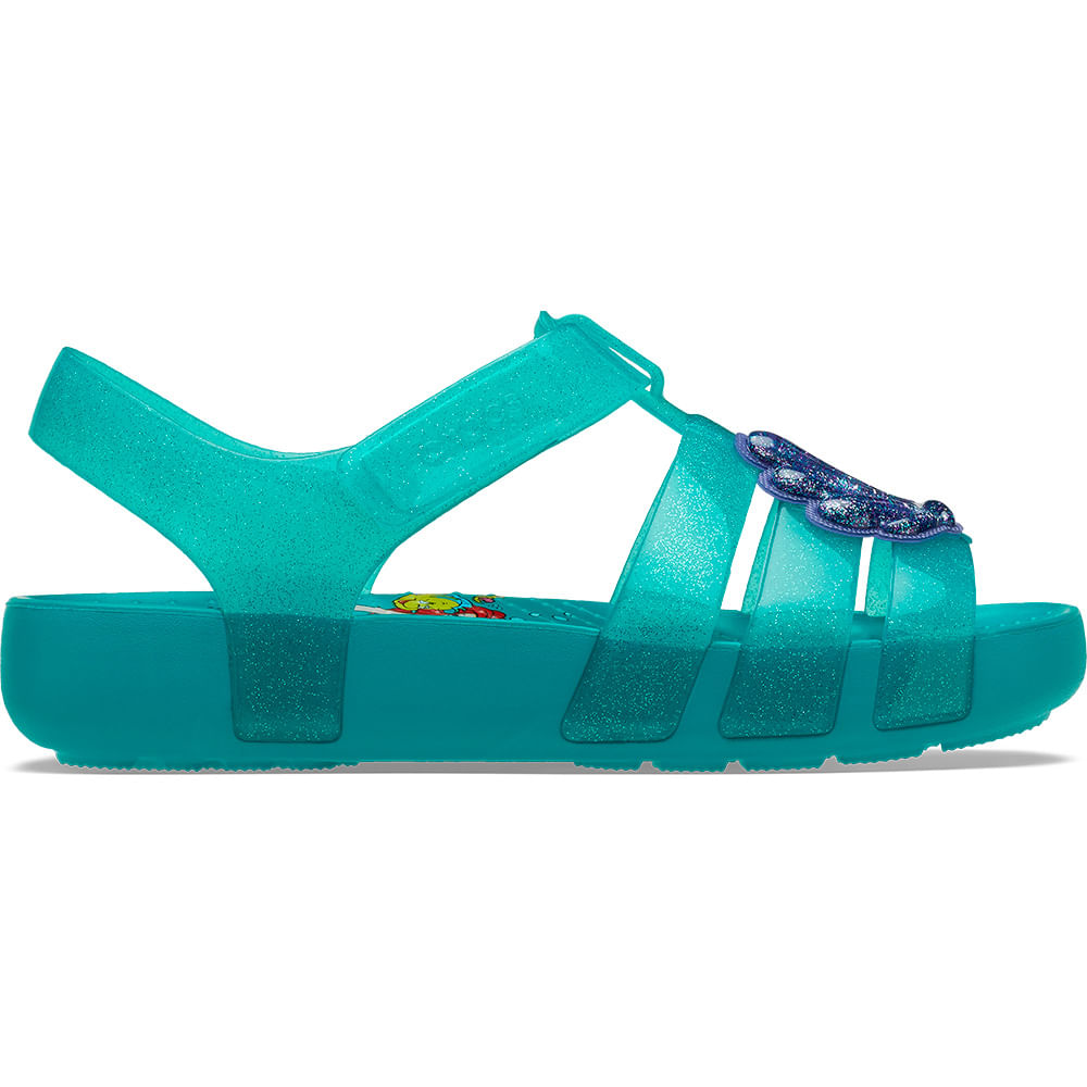 Sandália Crocs Isabella Princess Ariel Sandal Juvenil LATIGO BAY 34