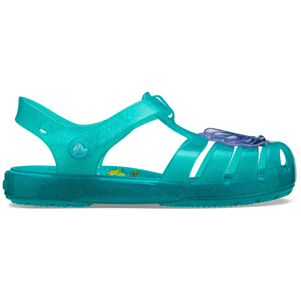 Sandália Crocs Princess Ariel Isabella Sandal Infantil LATIGO BAY 22