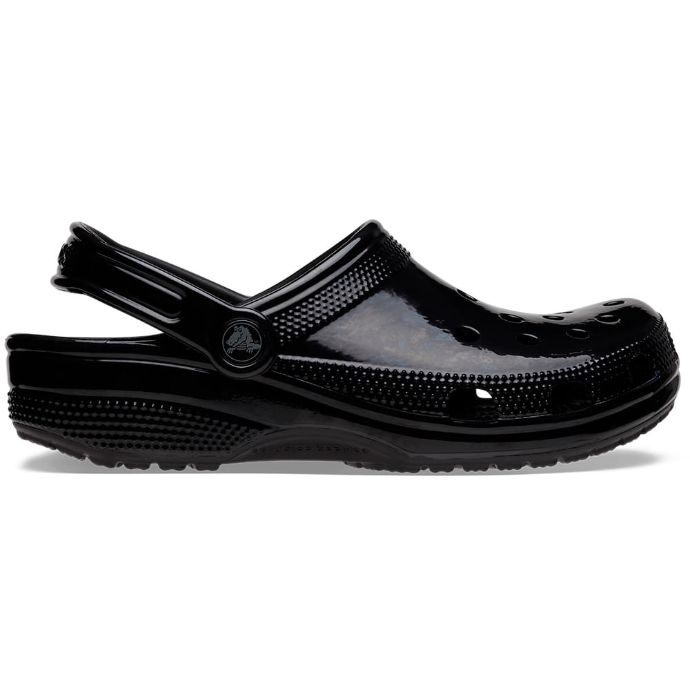 Sandália Crocs High Shine Classic Clog BLACK 44