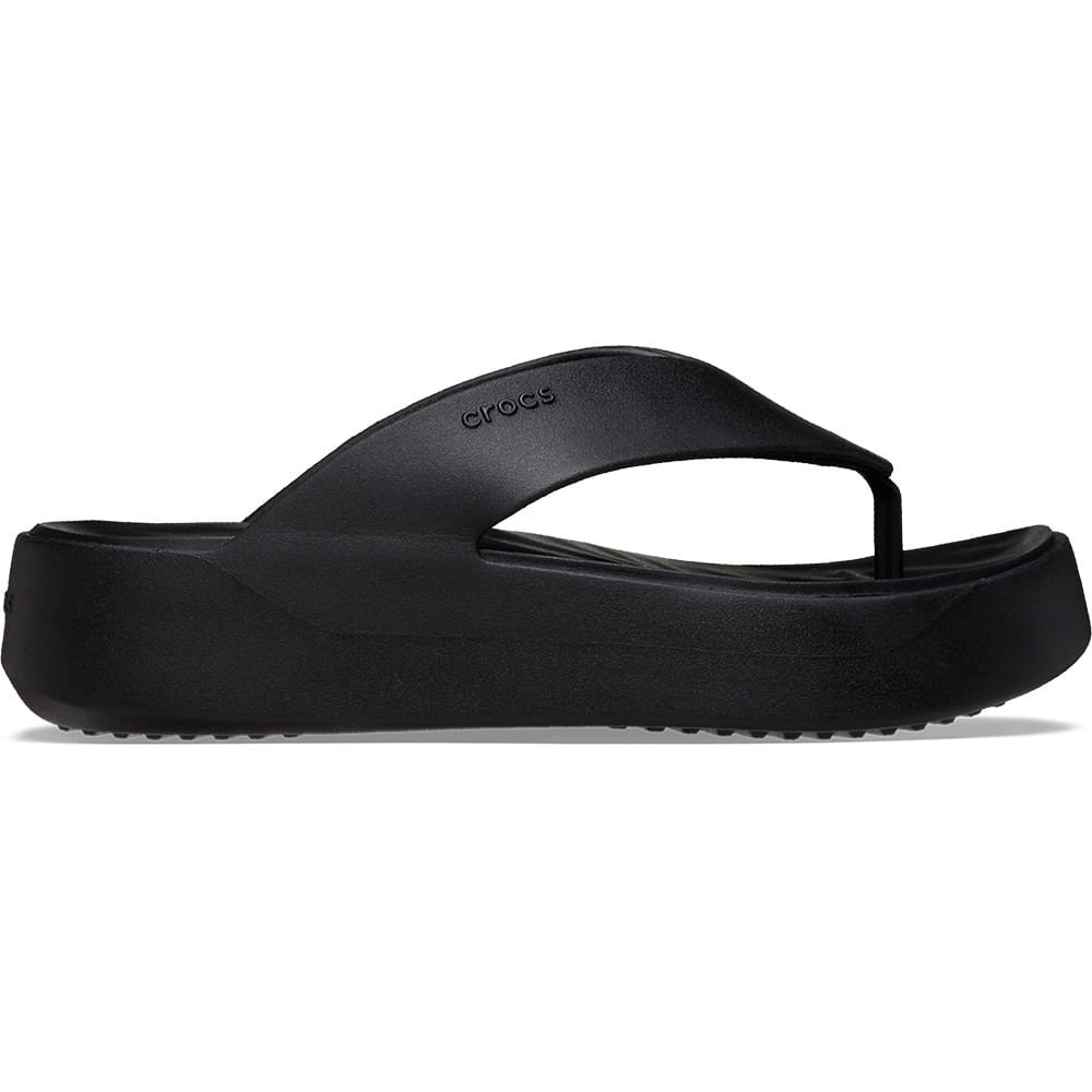 Sandália Crocs Getaway Platform Flip BLACK 34