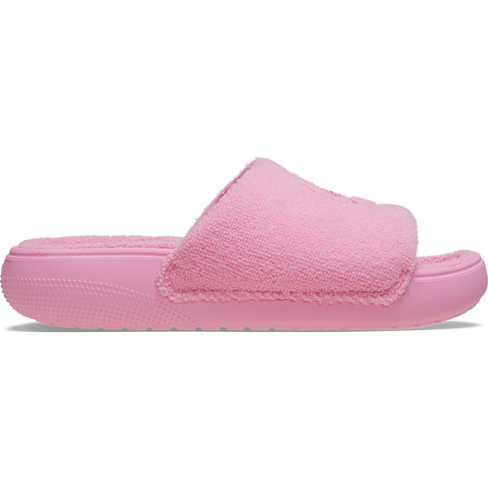 Chinelo Crocs Classic Towel Slide PINK TWEED 44