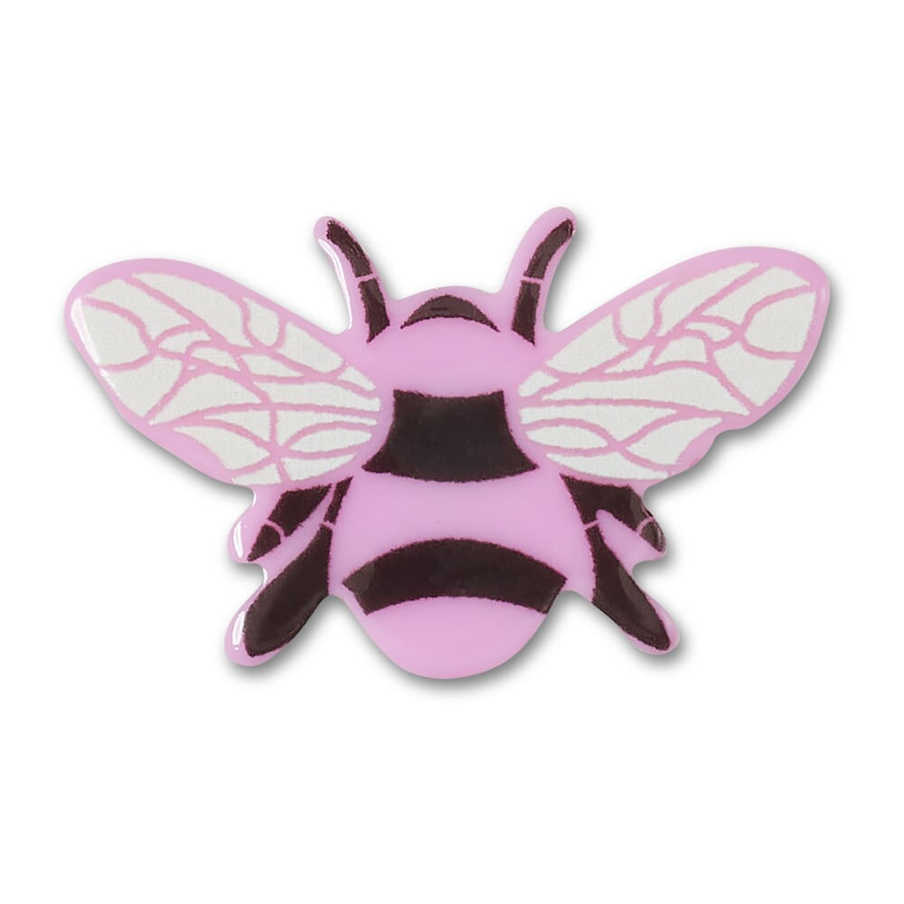 Jibbitz™ Abelha Rosa UNICO