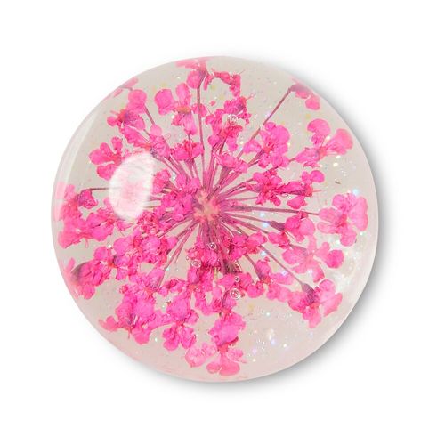 Jibbitz™ Flor Rosa Encapsulada