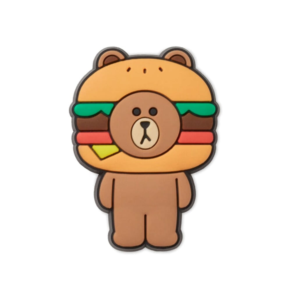 Jibbitz™ Line Friends - Brown Burger UNICO