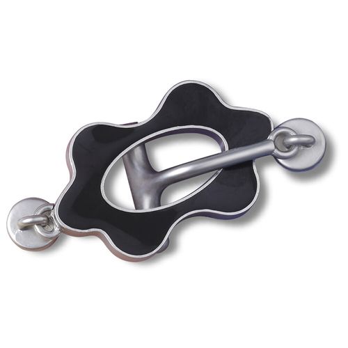 Jibbitz™ Corrente Alternada Preto e Branco