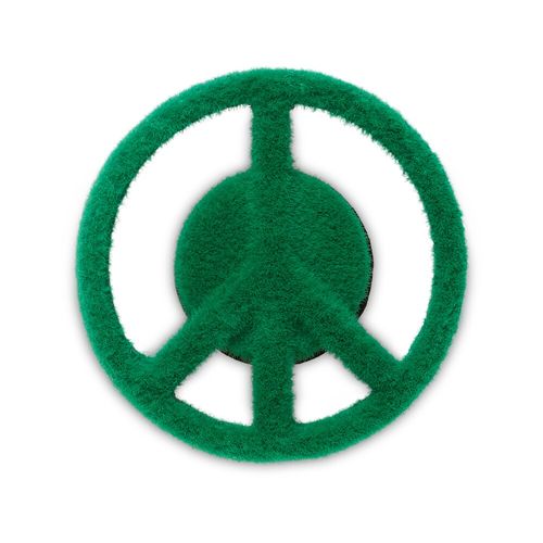 Jibbitz™ Símbolo da Paz com Textura de Grama