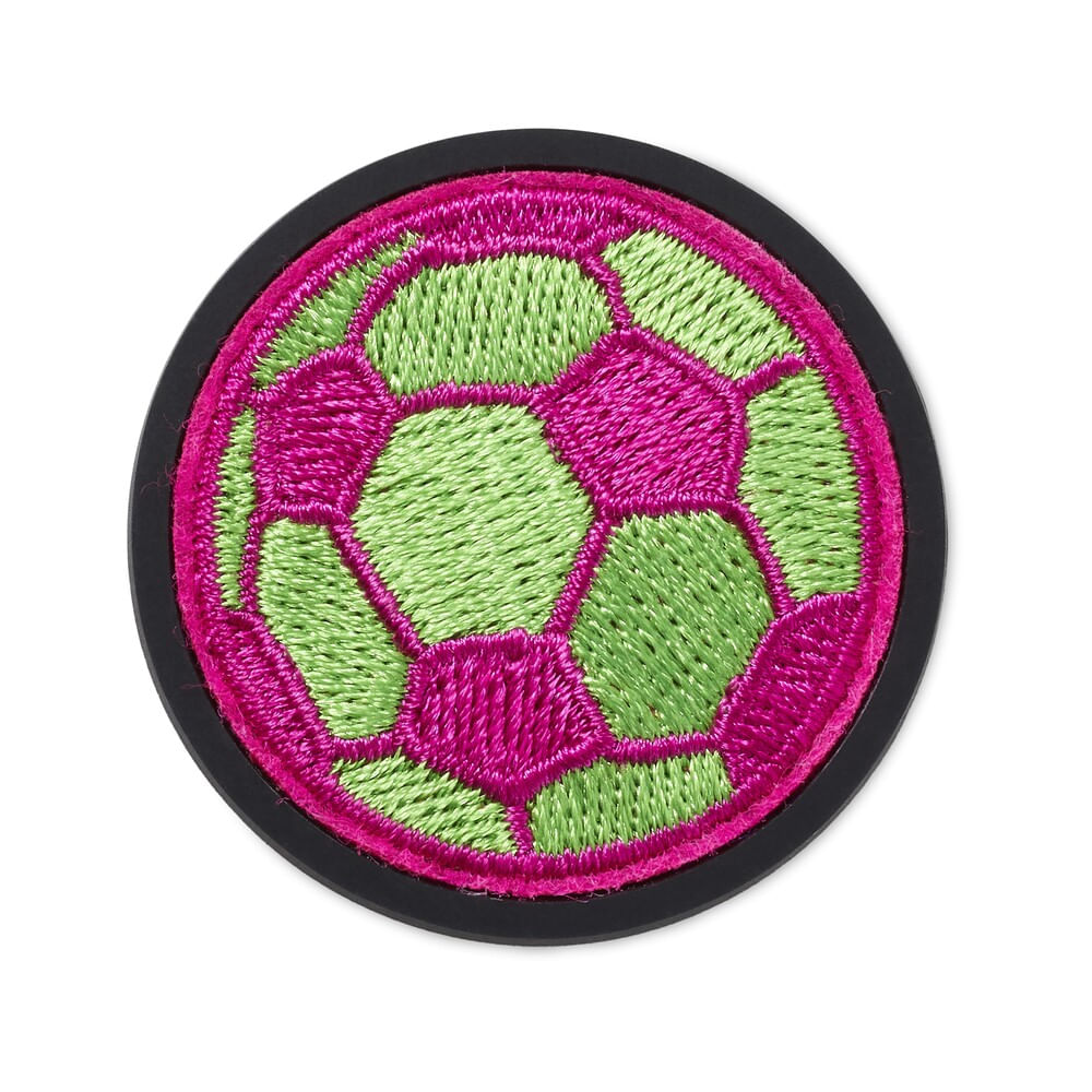 Jibbitz™ Patch Bola de Futebol Neon UNICO