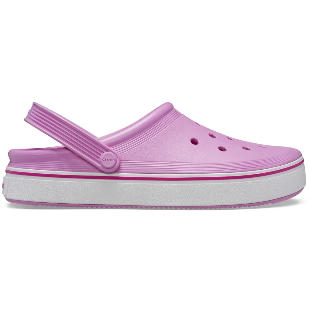 Sandália Crocs Off Court Clog TAFFY PINK 40