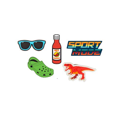 Jibbitz™ Sport Mode Pack com 5 Peças