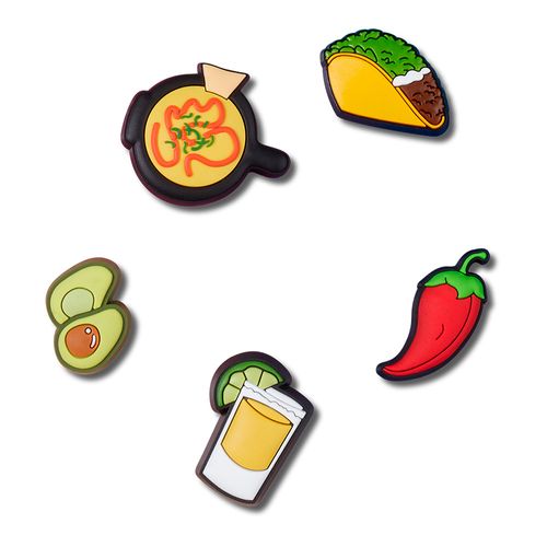 Jibbitz™ Comida Mexicana Pack com 5 Peças