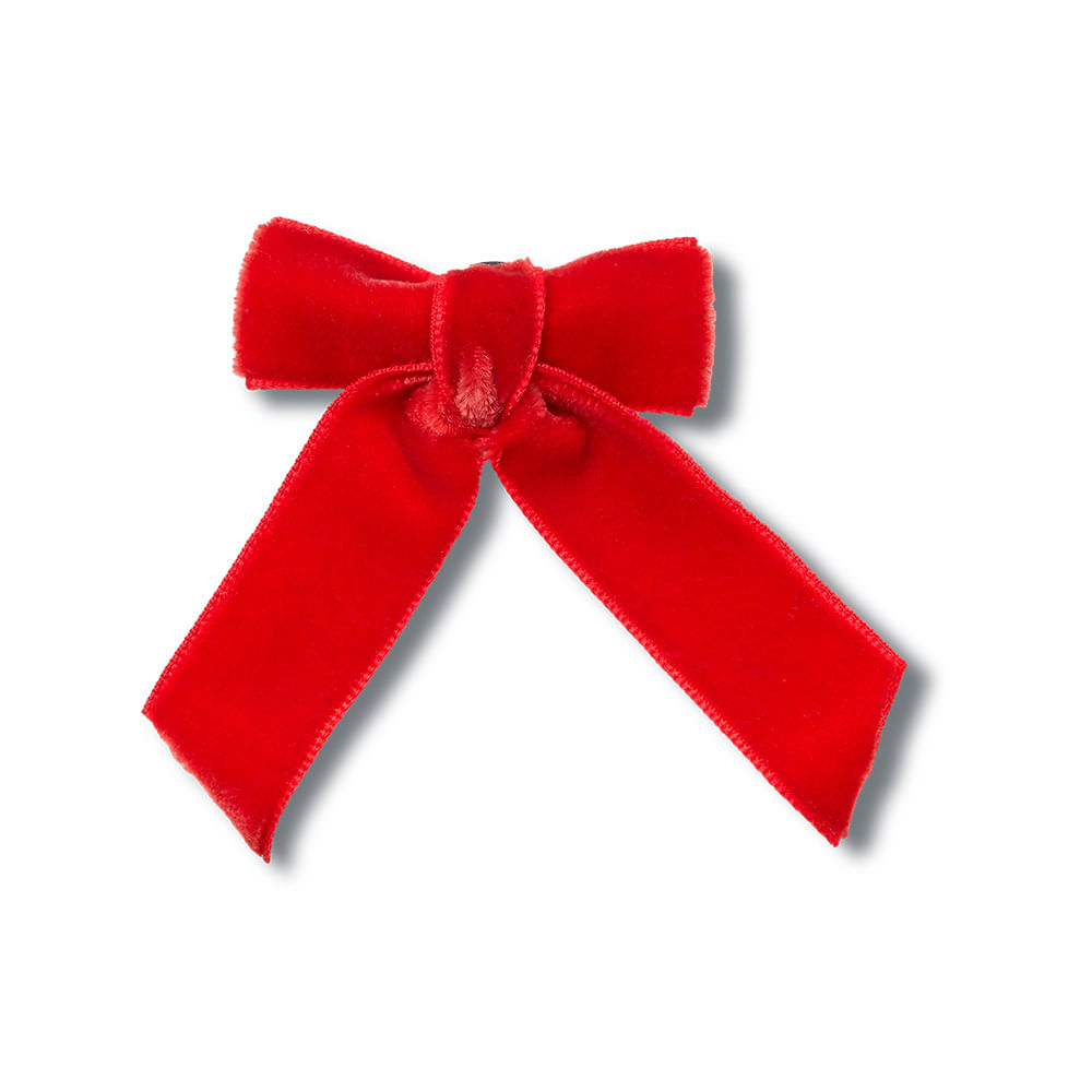 Jibbitz™ Laço de Veludo Vermelho Unico