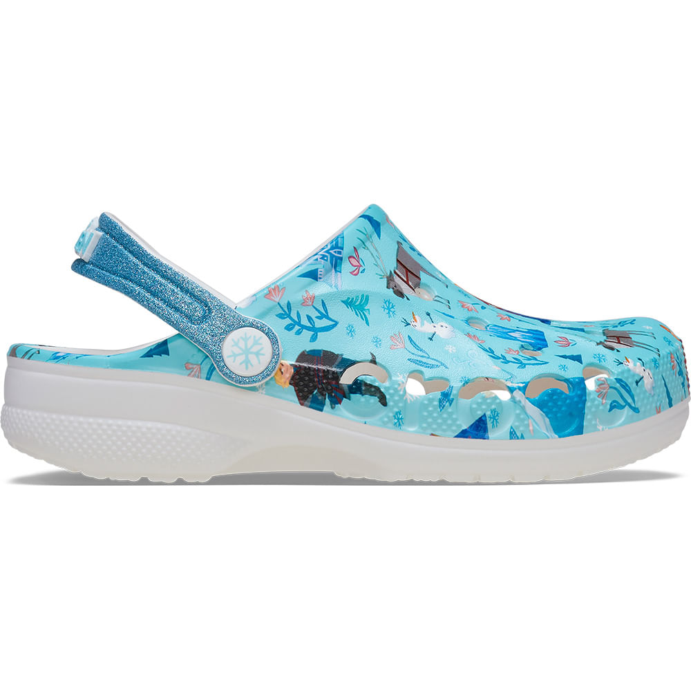 Sandália Crocs Baya Frozen Clog Juvenil MULTI 31