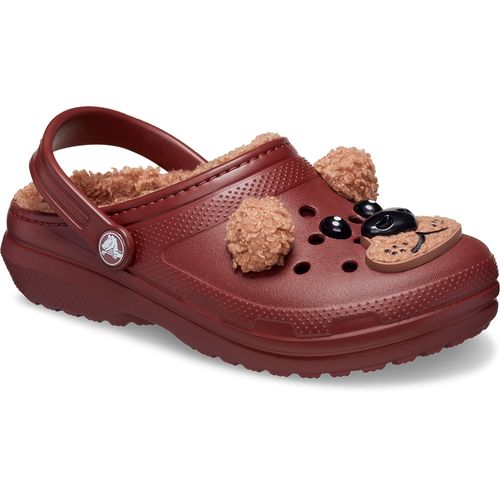 Sandália Crocs Classic Lined I Am Brown Bear Clog Juvenil