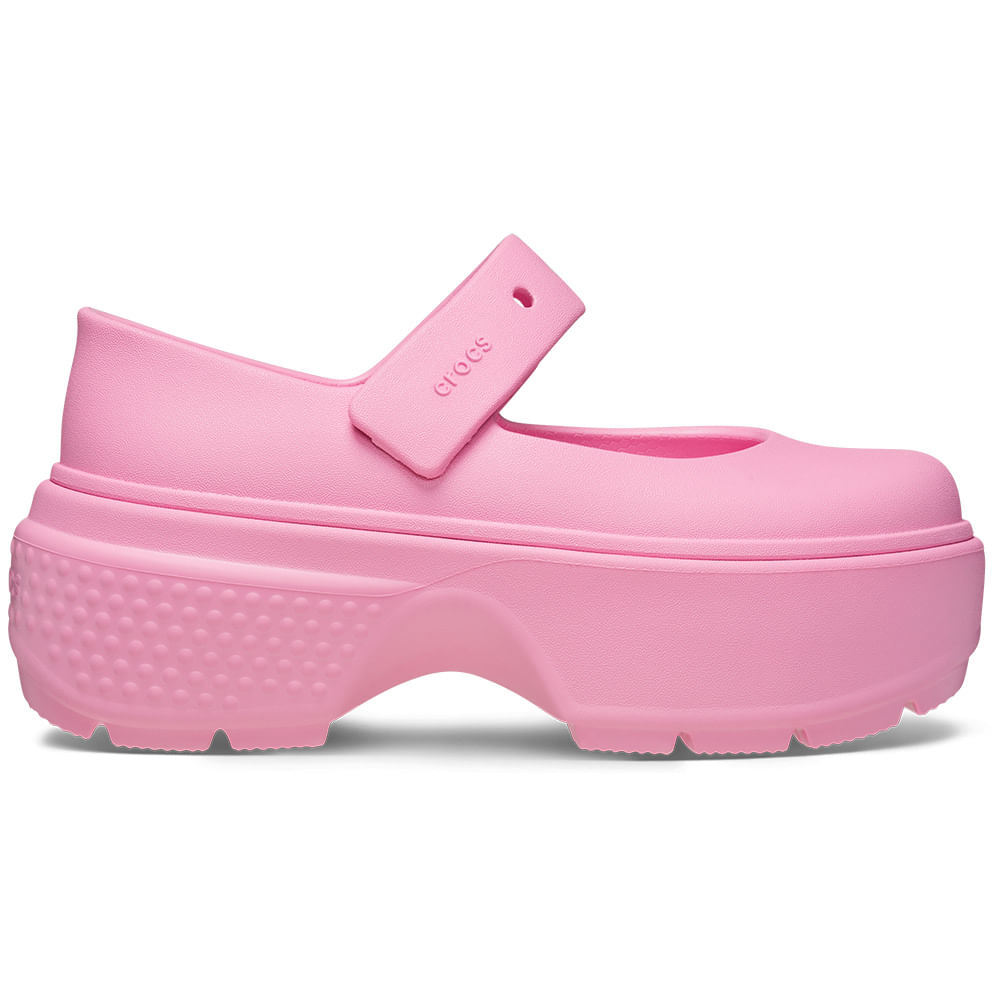 Sandália Crocs Stomp Mary Jane PINK TWEED/PINK TWEED 36