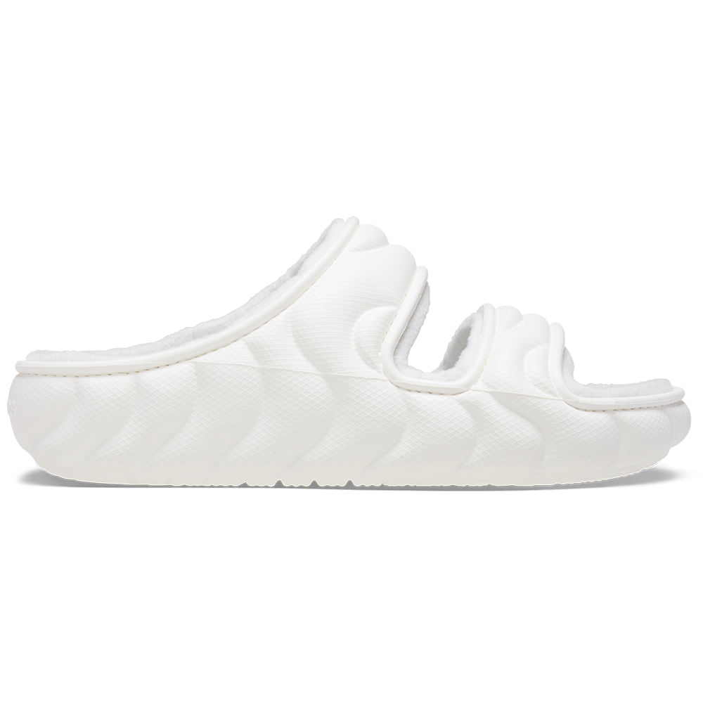 Sandália Crocs Classic Cozzzy Overpuff Sandal WHITE 36