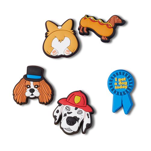 Jibbitz™ Dia Nacional dos Cachorros Pack com 5 Peças