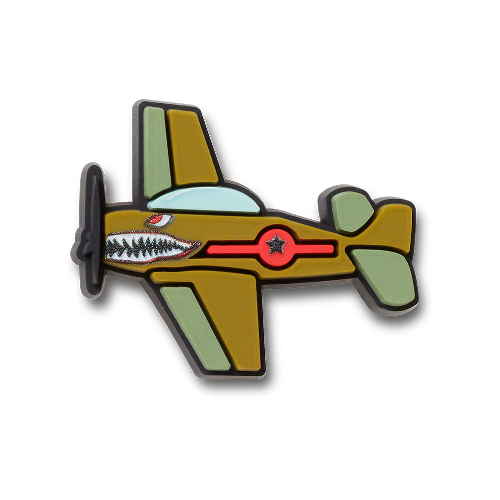 Jibbitz™ Avião de Caça Unico