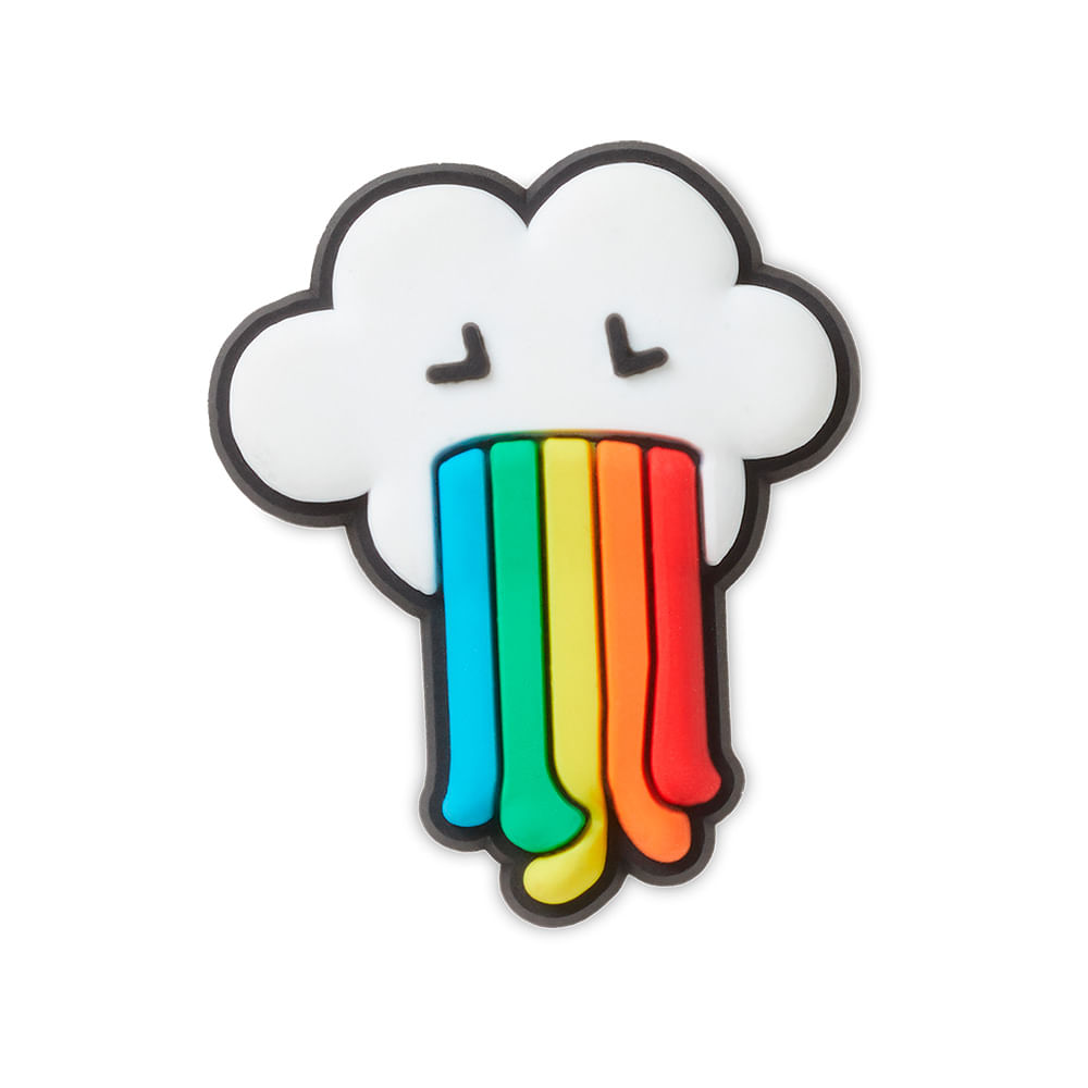 Jibbitz™ Vomitando Arco-íris Unico