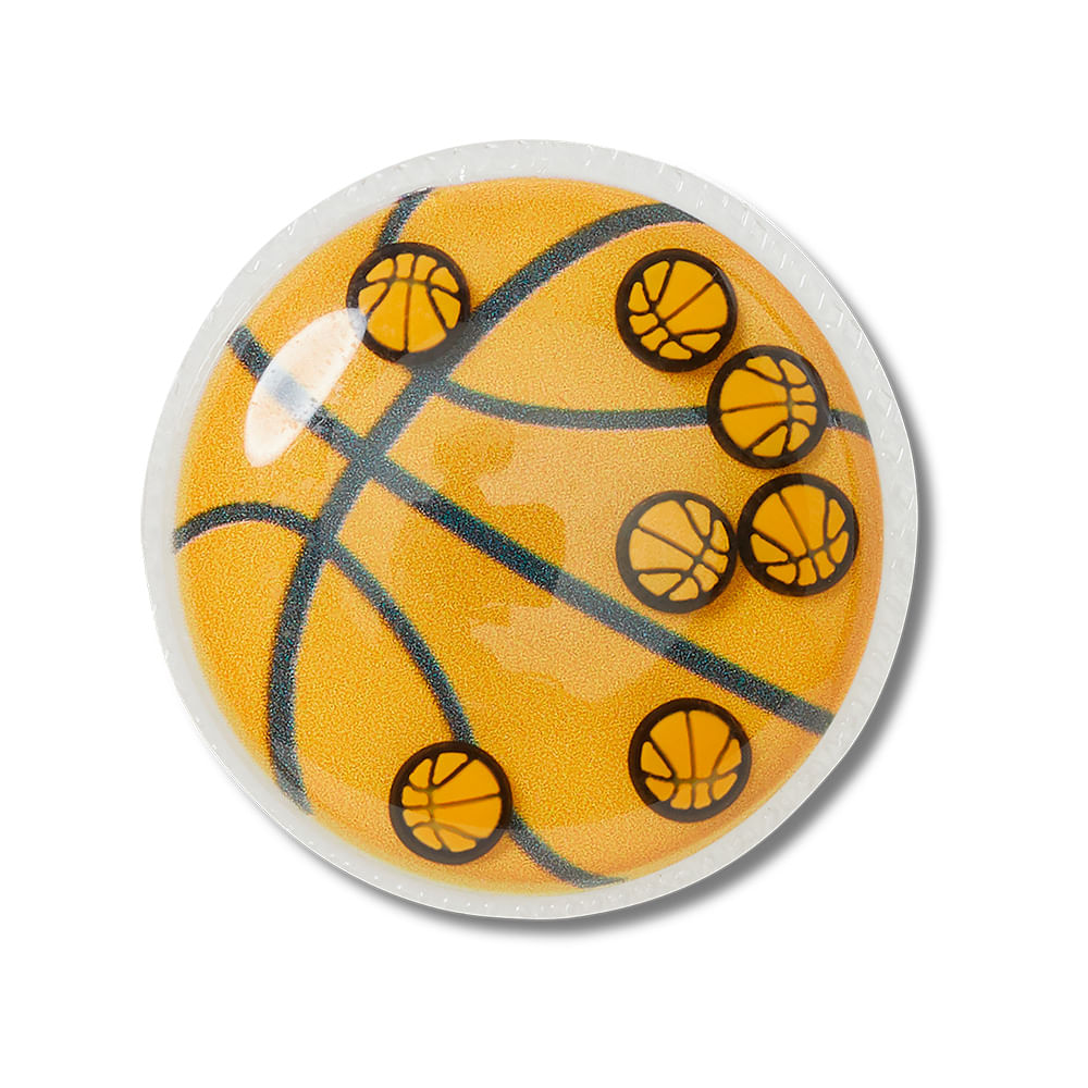 Jibbitz™ Bola de Basquete Preenchida Unico