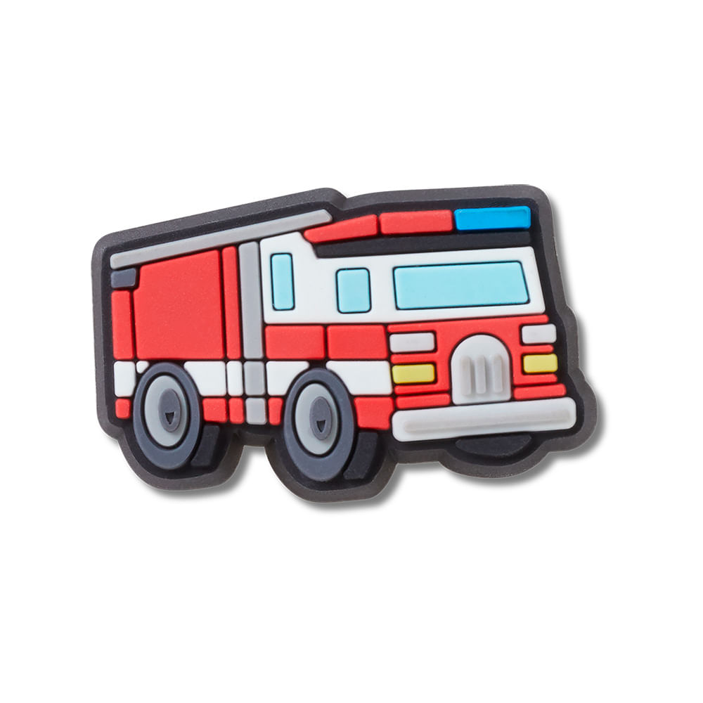 Jibbitz™ Caminhão de Bombeiros Pequeno Unico