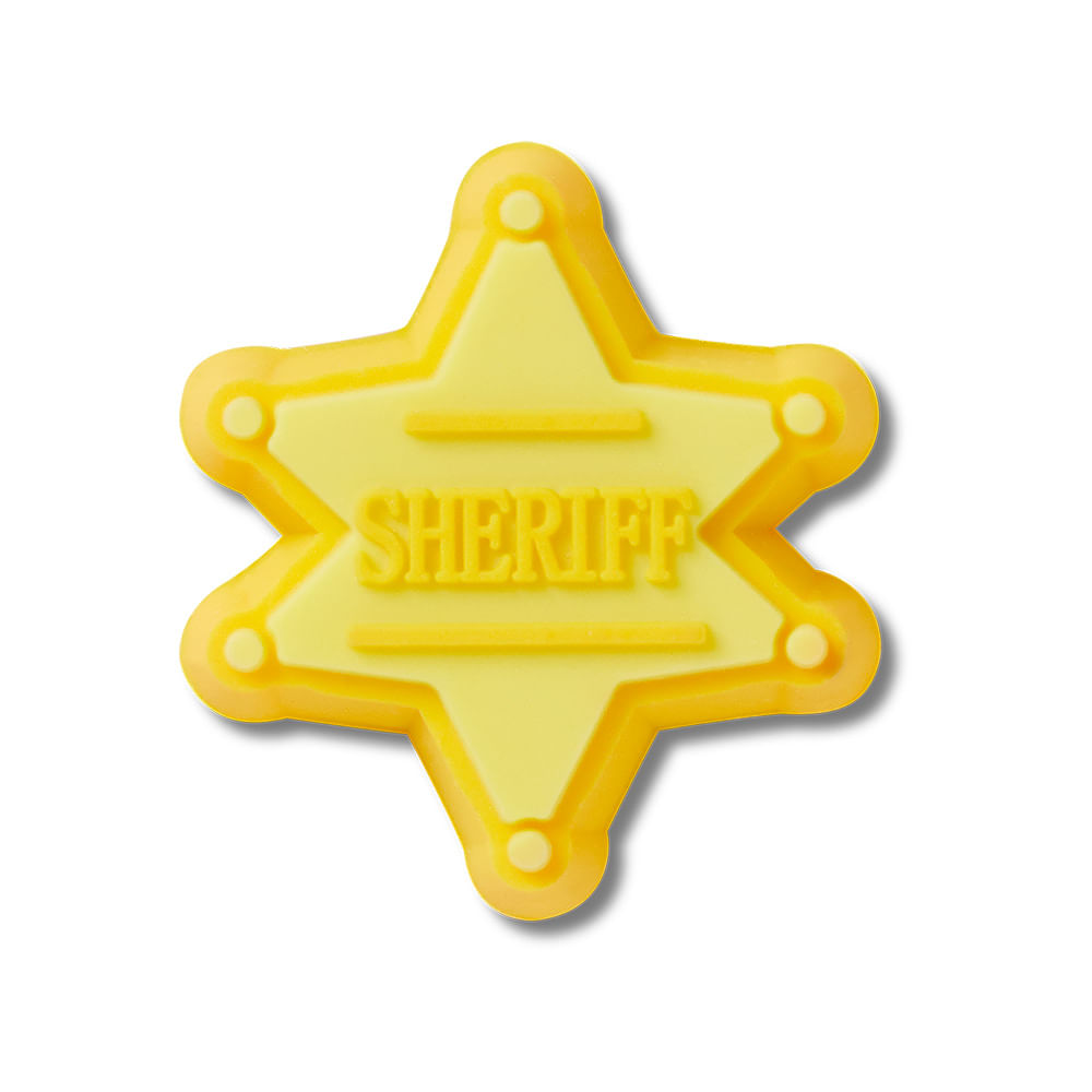 Jibbitz™ Distintivo de Xerife Pequeno Unico