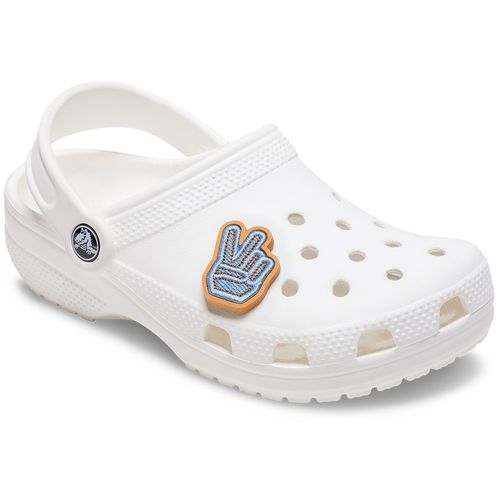 Jibbitz™ Símbolo de Paz em Jeans