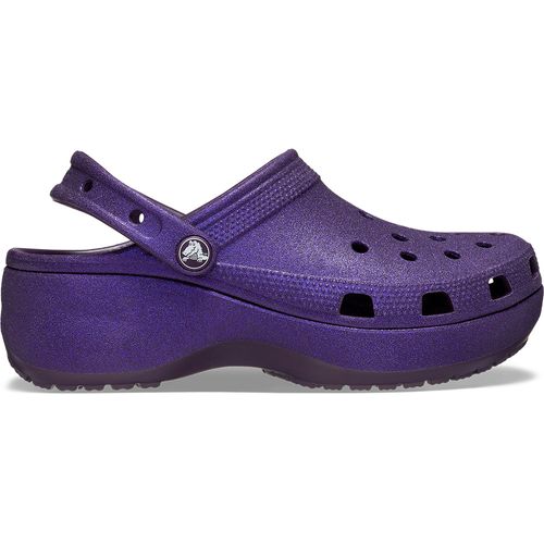 Sandália Crocs Classic Platform Glitter Clog
