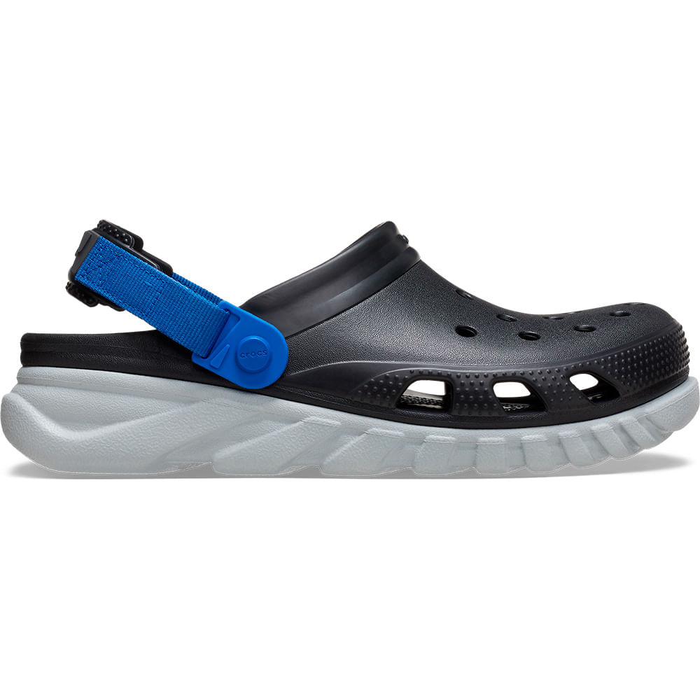Sandália Crocs Duet Max II Clog BLACK/BLUE BOLT 34