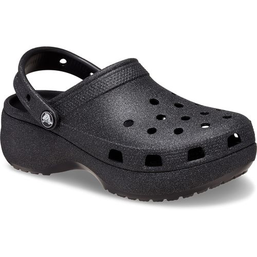 Sandália Crocs Classic Platform Glitter Clog
