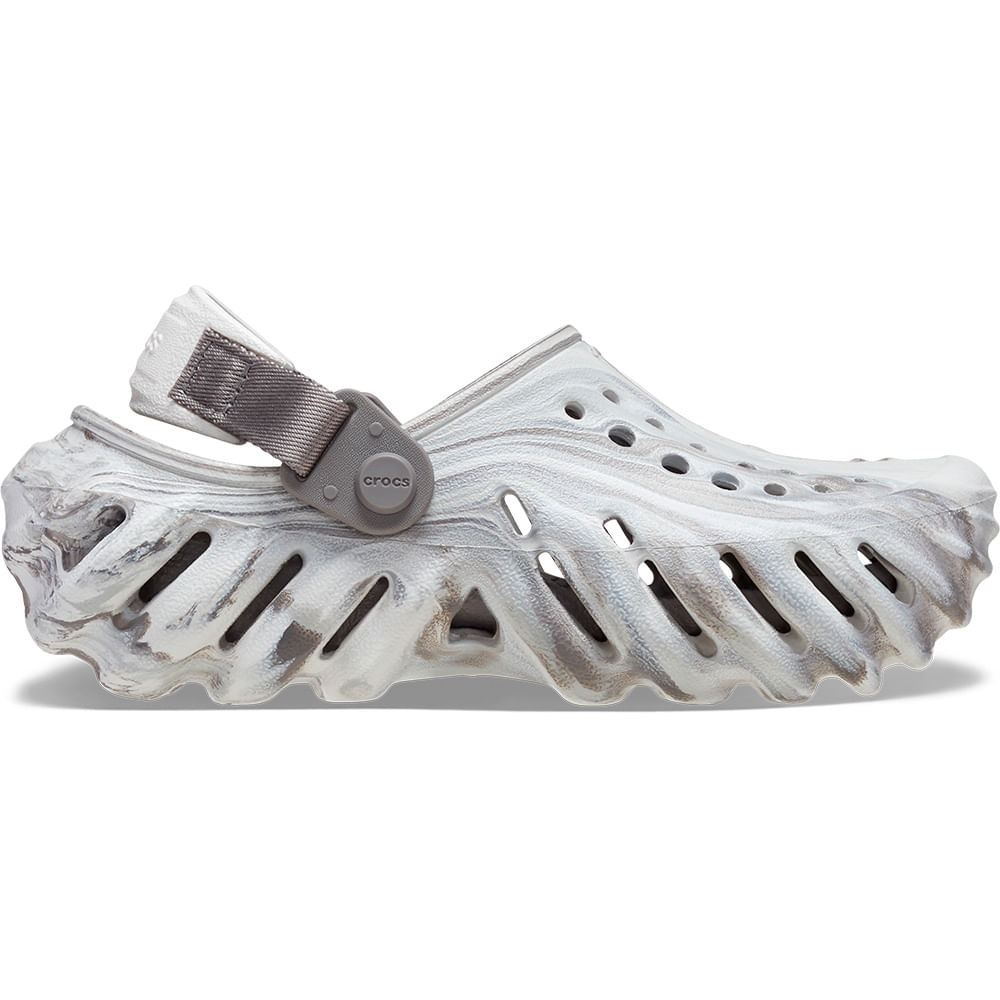 Sandália Crocs Echo Marbled Clog Juvenil MOONLIGHT/MULTI 22