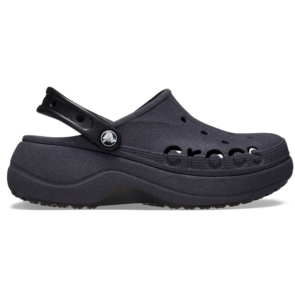 Sandália Crocs Baya Platform Glitter Clog 40