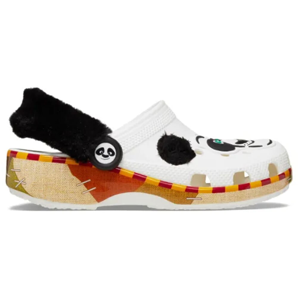 Sandália Crocs Classic Kung Fu Panda Clog Juvenil White 22
