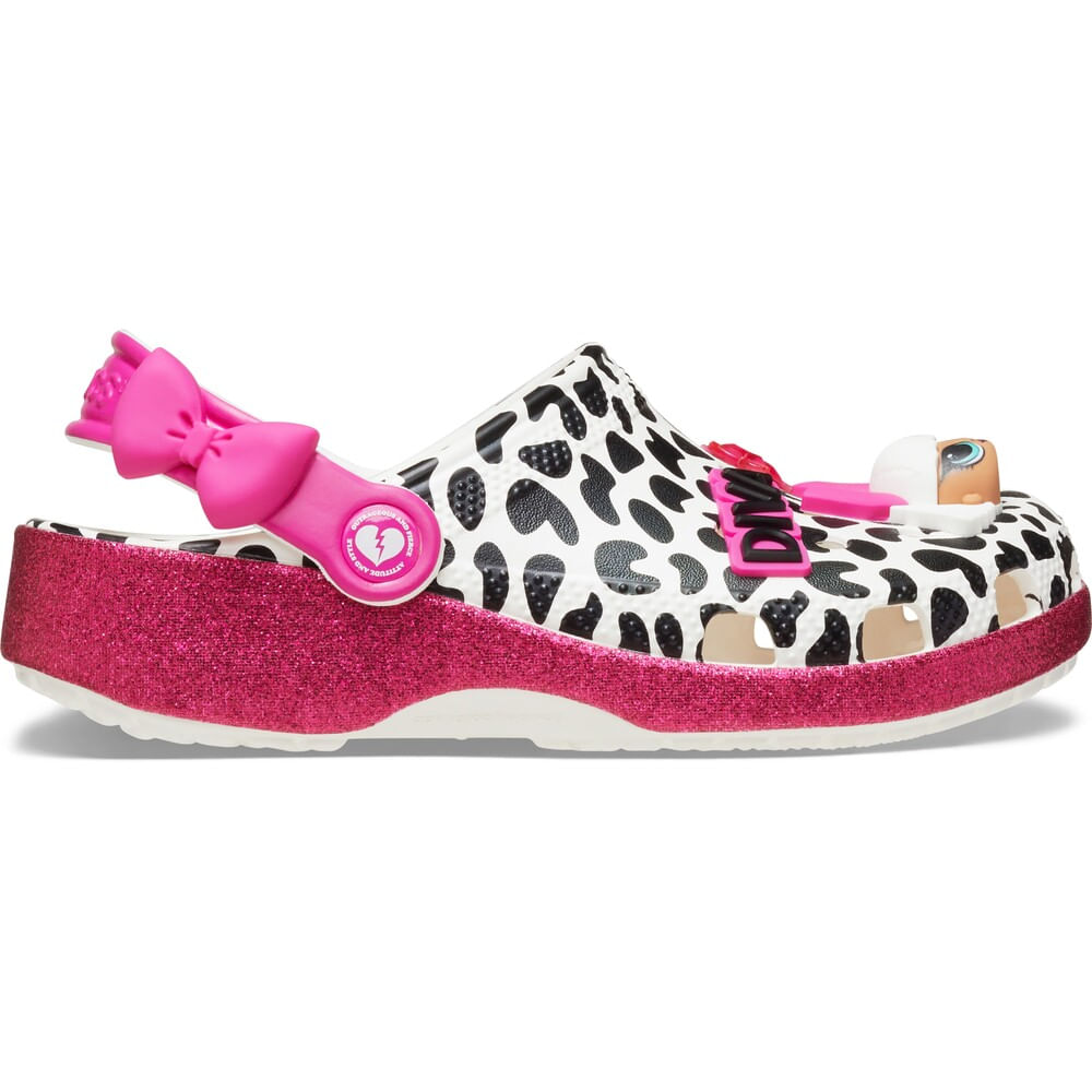 Sandália Crocs L.O.L. Surprise Classic Clog Juvenil White 30