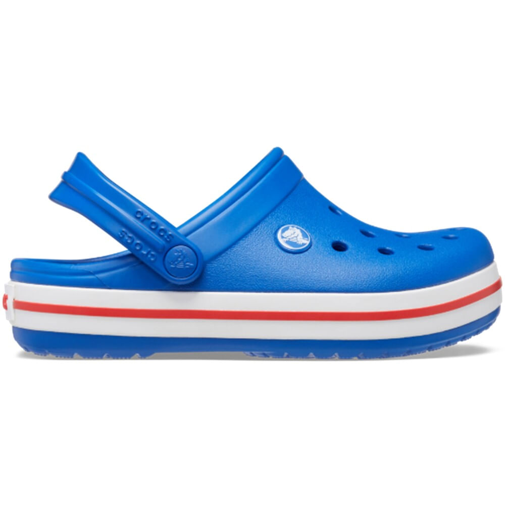 Sandália Crocs Crocband Clog Infantil BLUE BOLT 22