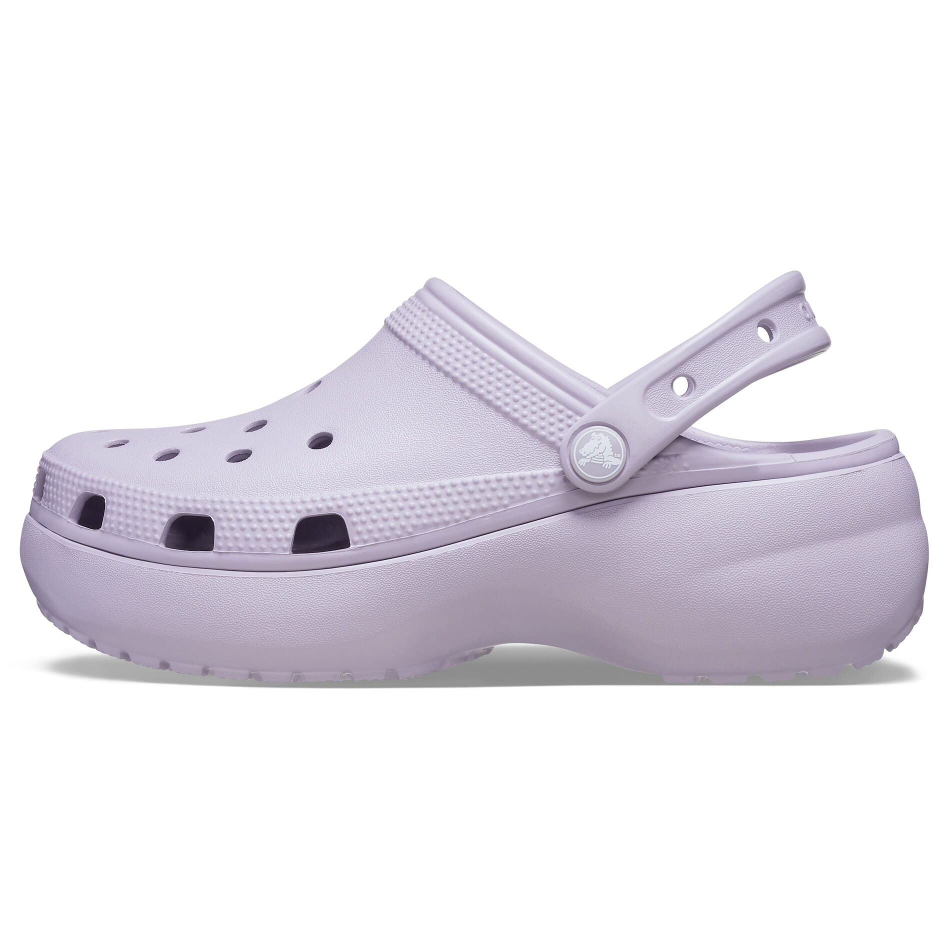 Sandália Crocs Classic Platform Clog MAUVE MIST