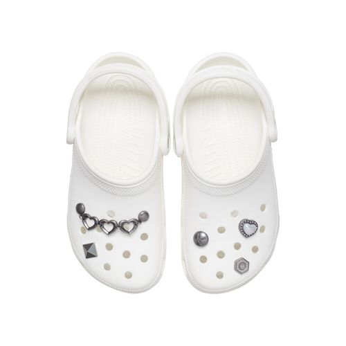Jibbitz™ Silver Romantic Pack com 5 Pecas