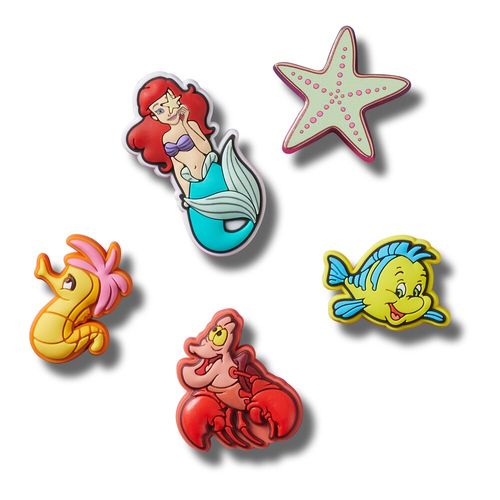 Jibbitz™ Princesa Ariel Pack com 5 Peças
