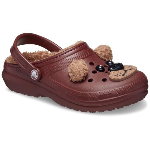 Sandália Crocs Classic Lined I Am Brown Bear Clog Infantil