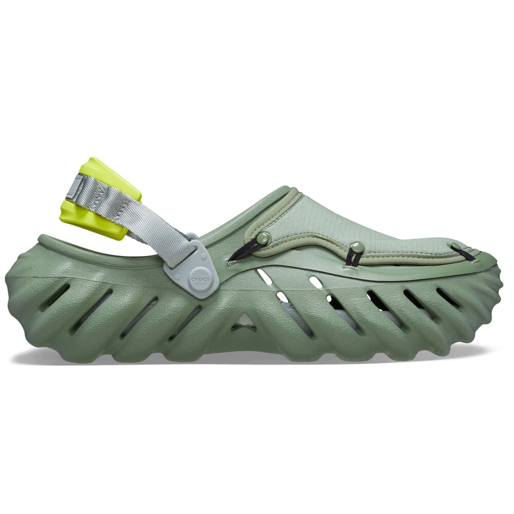 Sandália Crocs Echo Ripstop Clog MOSS/MULTI 34