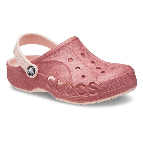 Sandália Crocs Baya Glitter Clog Juvenil