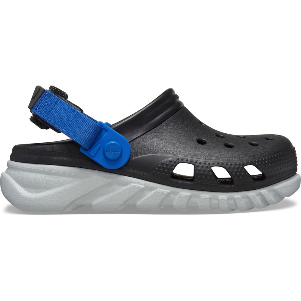 Sandália Crocs Duet Max II Clog Juvenil BLACK/BLUE 33